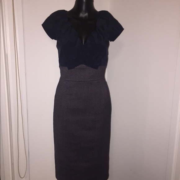 Ann Taylor wool bodycone dress - Picture 2 of 4